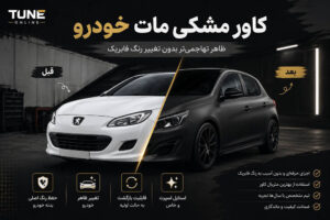 همه چیز درباره کاور مشکی مات بدنه خودرو