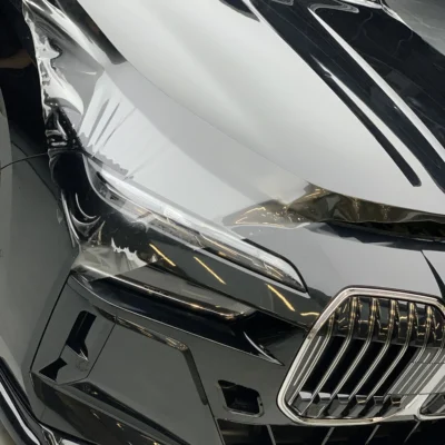 اجرای بادی فنس شفاف هگزیس فرانسه روی BMW 750 | هزینه بادی فنس BMW در تیون آنلاین